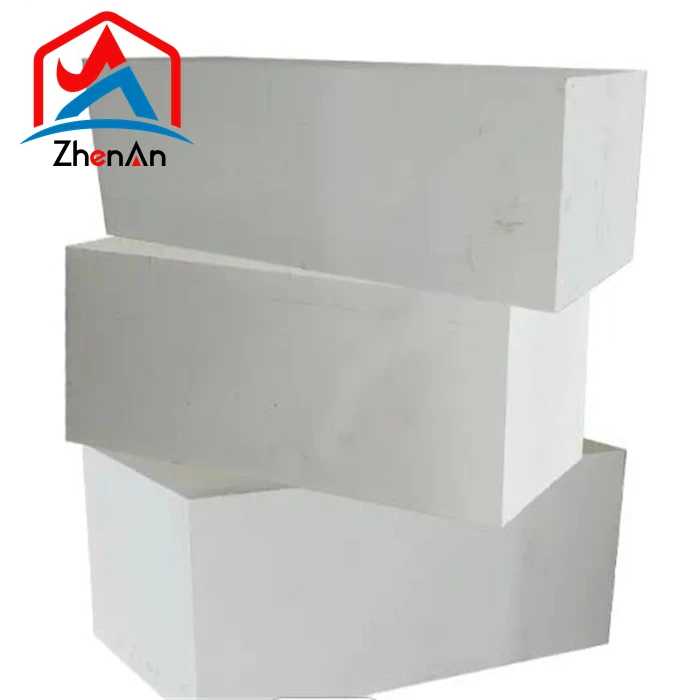 ZrO2 65 pour cent de briques de zircone