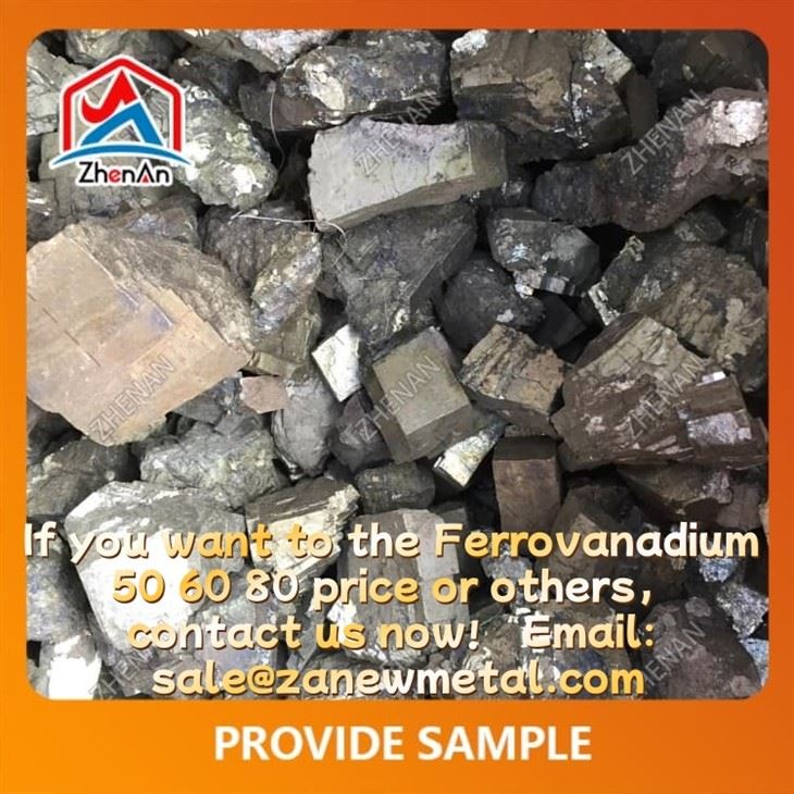 Alliage Ferro Vanadium 80 10-50 mm 58-65 %