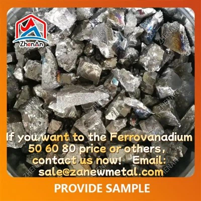 50 % min de ferrovanadium 10-150 mm